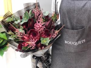 Drivu Protea with Astilbe Bouquet