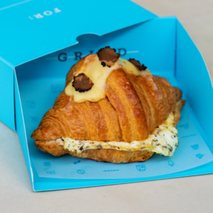 Drivu Grilled Truffle Egg Croissant