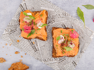 Drivu Smoked Salmon Toast