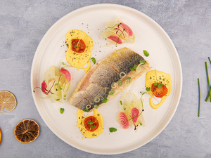 Drivu Pan Seared Seabass Filled