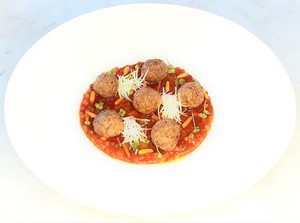 Drivu Meatball With Tomato Salsa