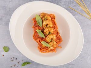 Drivu Linguine with Shrimps Pasta