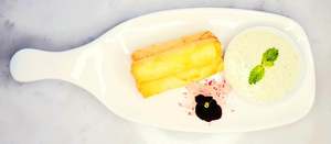 Drivu Cheese Straw with Mint & Labneh