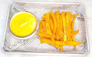 Drivu Sweet Potato Fries with Cheese Dip