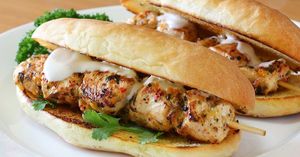 Drivu Shish Tawooq Sandwich سندويش شيش طاووق