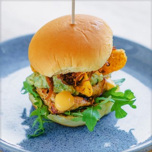Drivu Grilled Chicken Avocado Slider 