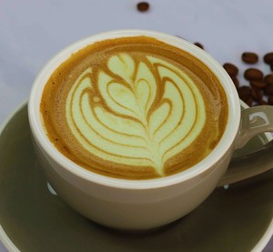 Drivu Hot Pistachio Latte 