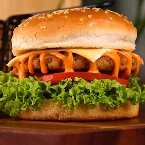 Drivu Eden Salmon Burger 