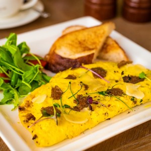 Drivu Truffle Omelette