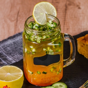 Drivu Mango Lemon and Cucumber English Iced Tea 