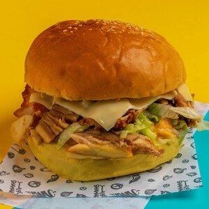 Drivu Chicken Shawarma Burger شاورما برجر دجاج