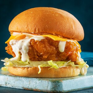 Drivu Crackling Chicken Burger