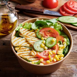 Drivu Halloumi Mixed Salad