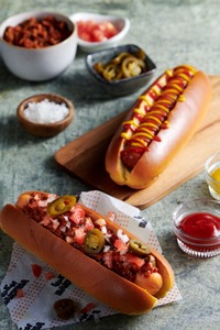 Drivu Tikka Beef Hot Dog