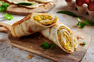 Drivu Omelette Paratha