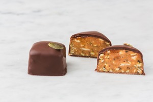 Drivu Salted Pumpkin Seed Caramels Box of 32
