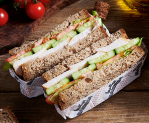 Drivu BBQ Chicken  Multigrain Sandwich