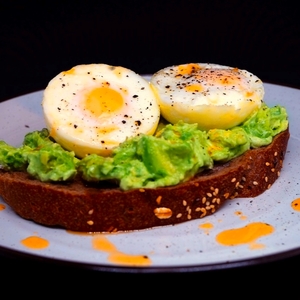 Drivu Avocado Egg Toast