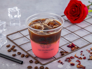 Drivu Iced Floral Latte