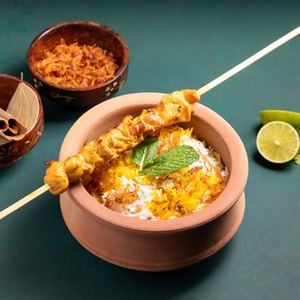 Drivu Chicken Tikka Biryani Pot برياني بالتكة تندوري