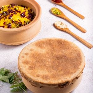 Drivu Saffron Tikka Chicken & Zereshek Rice Pot رز الرمان بالتكة زعفران