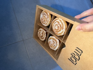Drivu Box of Cinnamon Roll Banana Bread
