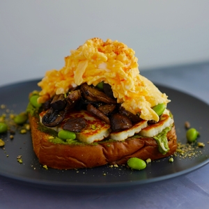 Drivu Wild Mushroom Toast 