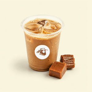Drivu Organic Honey Caramel Latte (Iced)