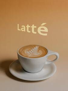 Hot Latte - AOM Cafe sharjah