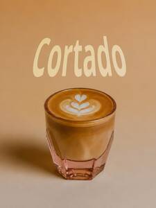 Cortado - AOM Cafe sharjah