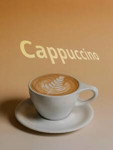 Cappuccino  - AOM Cafe sharjah