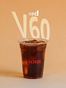 Iced V60 - AOM Cafe sharjah