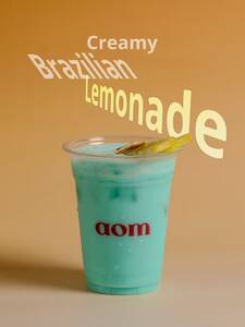Creamy Brazilian Lemonade - AOM Cafe sharjah