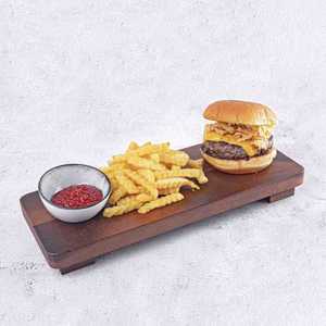 Drivu BBQ Beef Burger