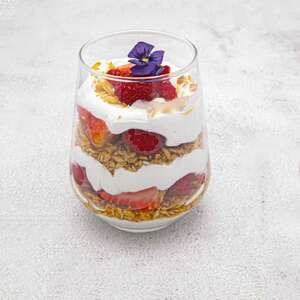 Drivu Red Fruit Parfait (all day)