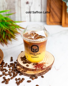 Drivu Iced Saffron Latte