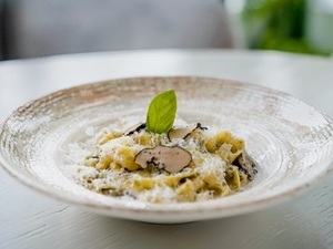 Wild Mushroom Fettuccine - Mara Lounge and Restaurant fujairah