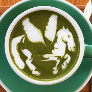 Drivu Hot Matcha Latte