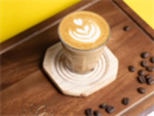 Drivu Hot Saffron Latte 