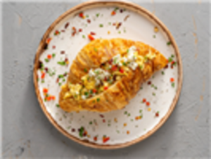 Drivu Avocado with Mushroom Croissant