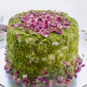 Drivu Pre-order: Rose Pistachio Cake
