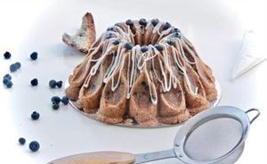 Drivu Pre-order: Blueberry Pound Volcano Cake