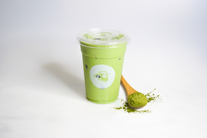 Organic Matcha Latte (Iced) - Farmers Coffee dubai