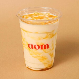 Mango Vanilla Smoothie - AOM Cafe sharjah