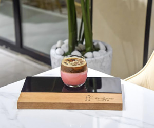 Drivu Iced Rose Latte