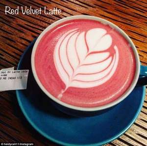 Drivu Hot Red Velvet Latte