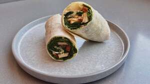 Drivu Chicken and spinach Wrap