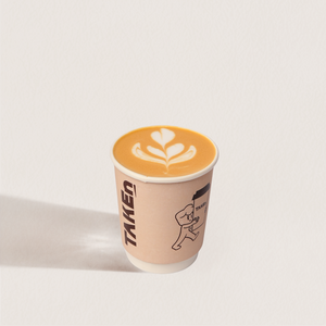 Hot Latte - Taken Cafe dubai