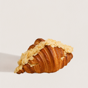 Golden Almond Croissant - Taken Cafe dubai