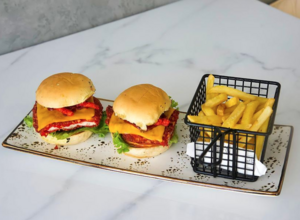 Drivu Cheetos Chicken Burger